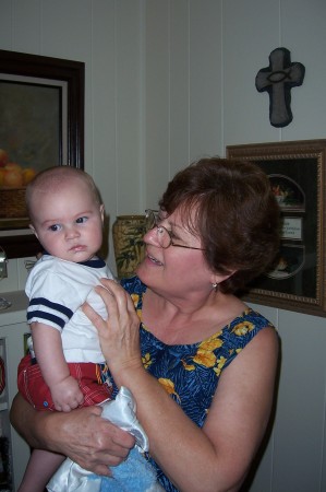 Grammie with Ben, Summer of '06