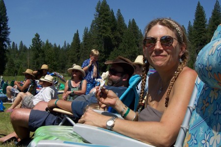 My brother and I at the Strawberry Music Festival