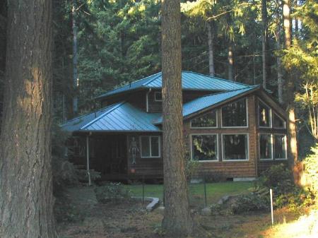 Our House On Anderson Island, WA