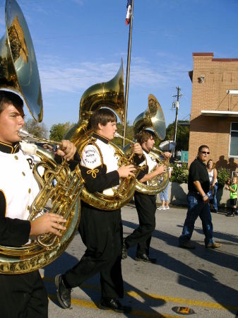 Lee with Tuba