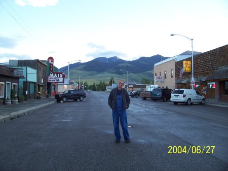 Main Street, Mackay, Idaho in June 2005