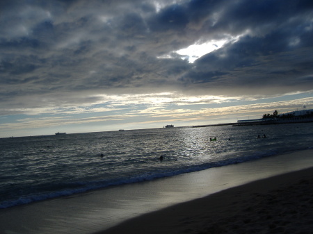 Sunset in Hawaii