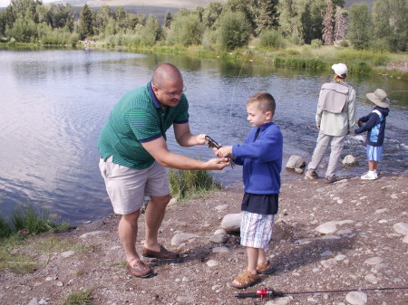Fishing in Colorado with David
