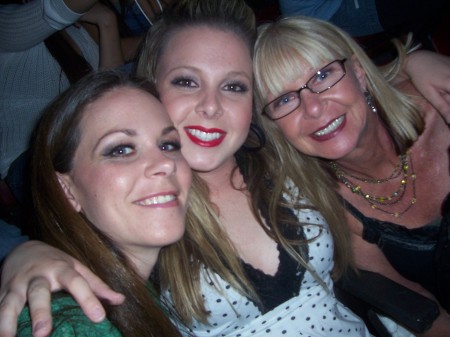 Britney, Pierra and me.  (my daughters)