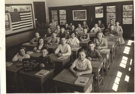 Fourth Grade  1958-59  Mrs. Danforth