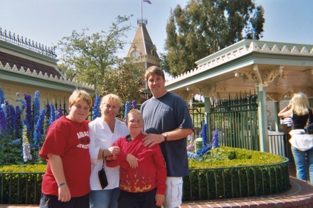 Family at Disneyland May 2006