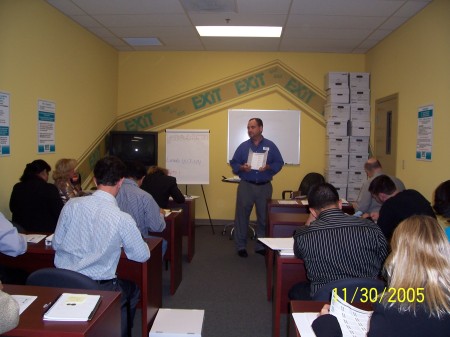 Teaching another real estate "boot camp"!!