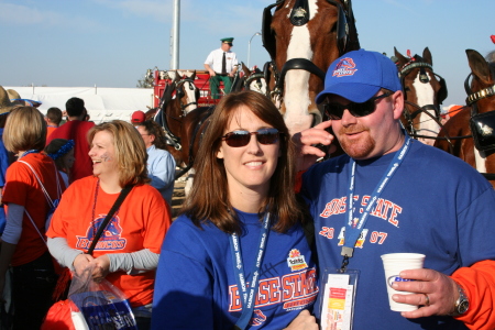 My Wife and I at the 2007 Fiesta Bowl.  GO BRONCOS!!!
