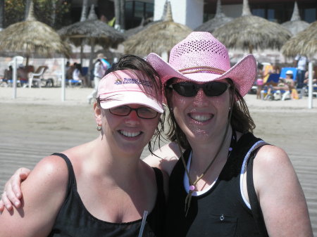 Deb & Best Buddy Julie (left) in Mazatlan