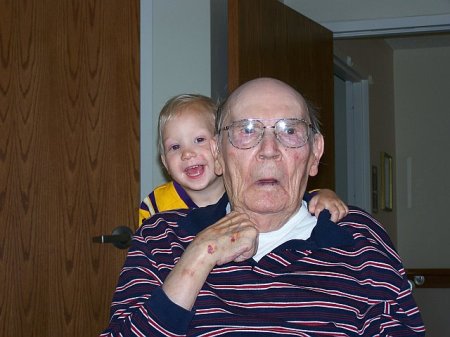 Skylar and Granpa Dean 2006