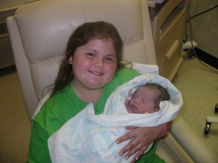 Kelsey and New Baby Boy