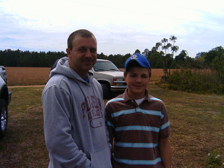 Me and Mason in 2007