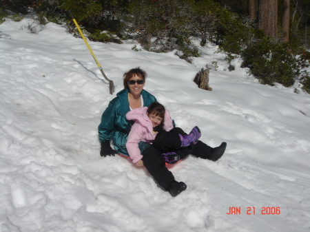 Me and my little Mo playing in the snow 06