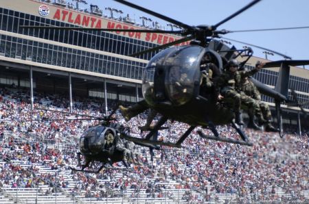 littlebird at Atlanta motor speedway