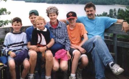 1994 with our family at Bon Echo