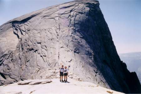 Yosemite Half Dome, Aug 2002