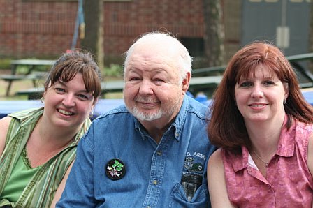 Jen, Dad and me