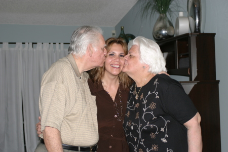 My Poppa, my Momma and me!