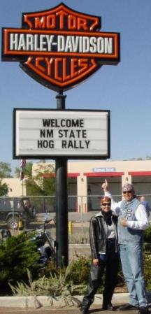 Michele & I at New Mexico Rally - Santa Fe, NM