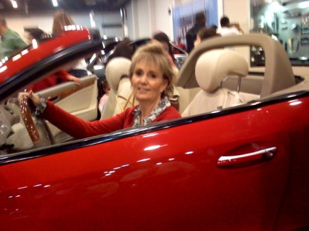 Donna wishing she could afford this Corvette