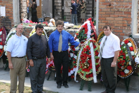 Greg in Beslan, Russia