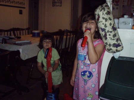 Kaden & Caitlin jammin'