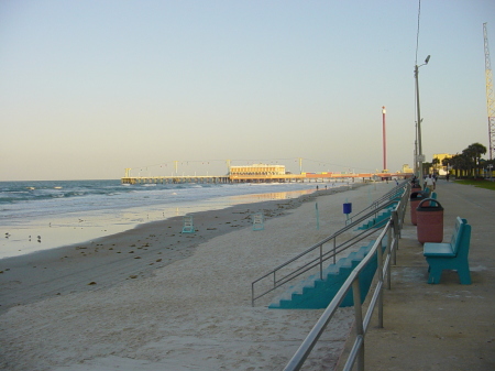 Boardwalk And Pier, Daytona Beach