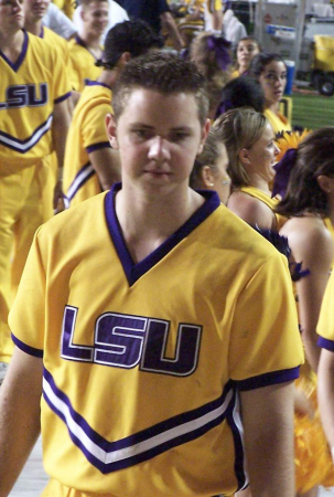 Daniel, LSU Cheerleader