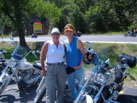 Deb and Sue in South Dakota 2006