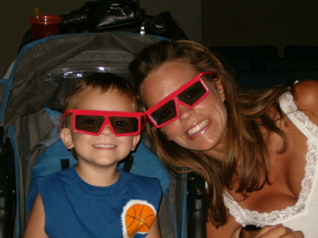 Trey and me at the zoo - summer 06