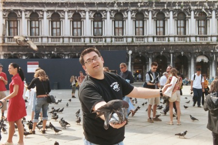 Me in Venice - my Disney moment...