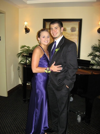 Josh before BHS Prom 2007
