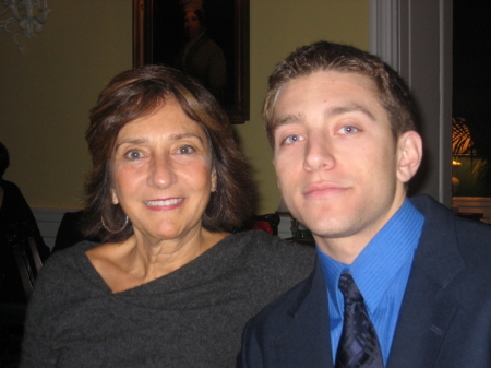 Anita and her son Jacob, 23 years old