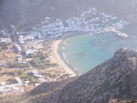 Kamares, Sifnos Bay from Above