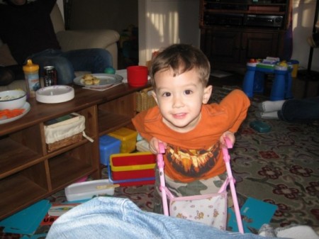 My son Gabriel 25 months.