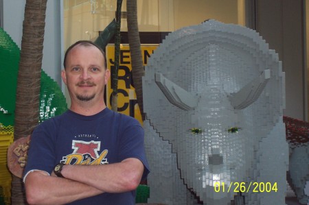Me and the lego Dino