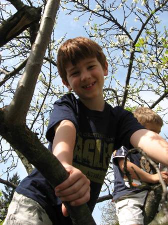 Logan our oldest, age 8