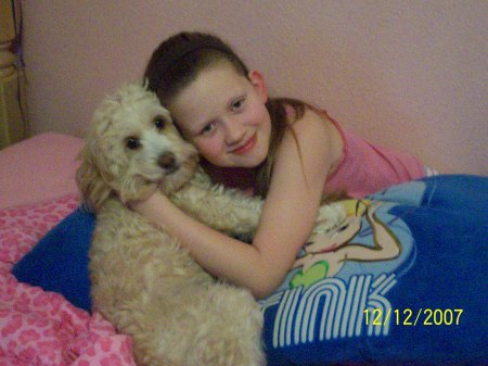 My daughter, Ally and her buddy, Kiki