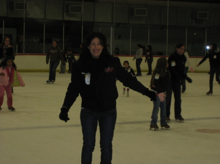 Ice skating Dec. 2007