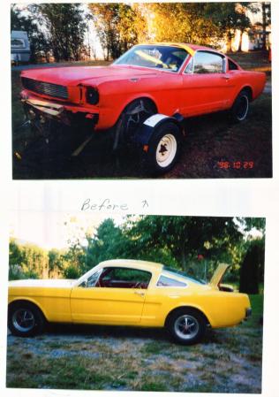 My restored 1966 Mustang 2+2