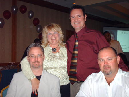 KHS 20 Year Reunion - Kenny, Tammy, me & Mark