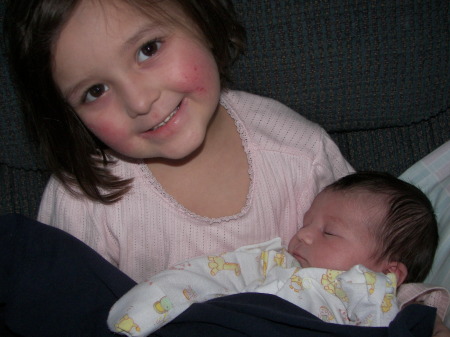 Liliana and baby Daniella Shaelyn