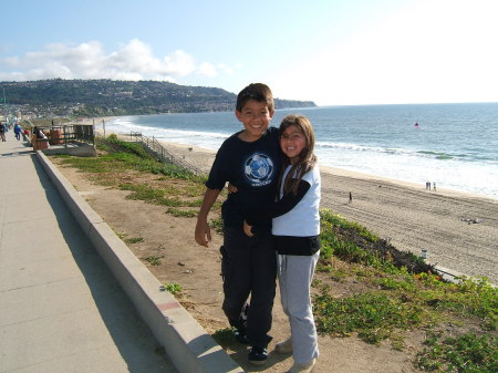 Jake and Danica on the Esplanade, 2008