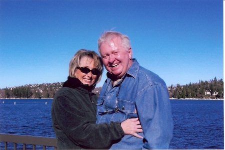 Scotty & I at Lake Arrowhead, CA