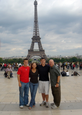 At the Eiffel Tower