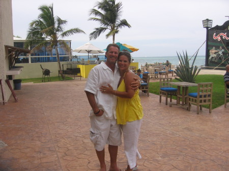wife Shelly and me in Cancun Jun 06