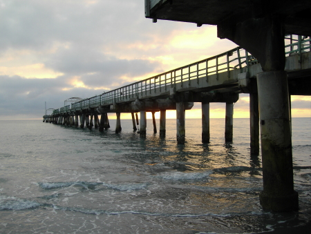Sunrise and Pier