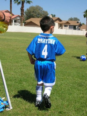 Brayden's 1st year in soccer