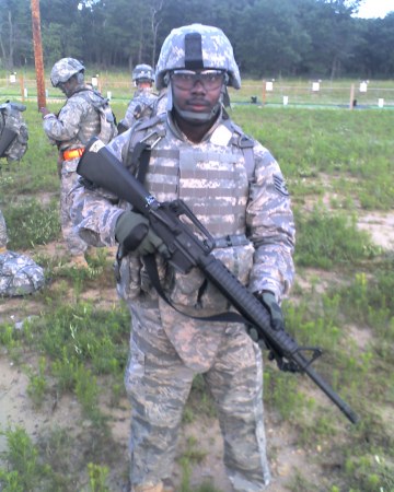 My Son Marlo Training for Afghanistan 2008