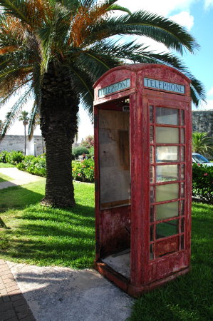Bermuda phone booth